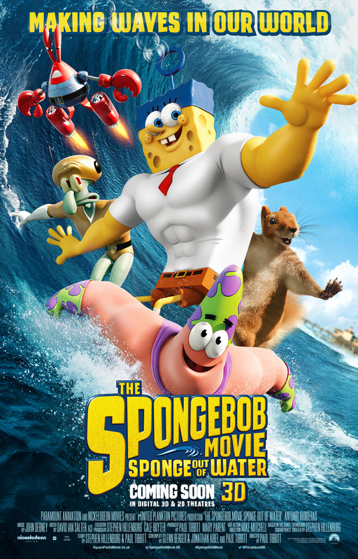 The Spongebob Movie Sponge Out of Water film poster