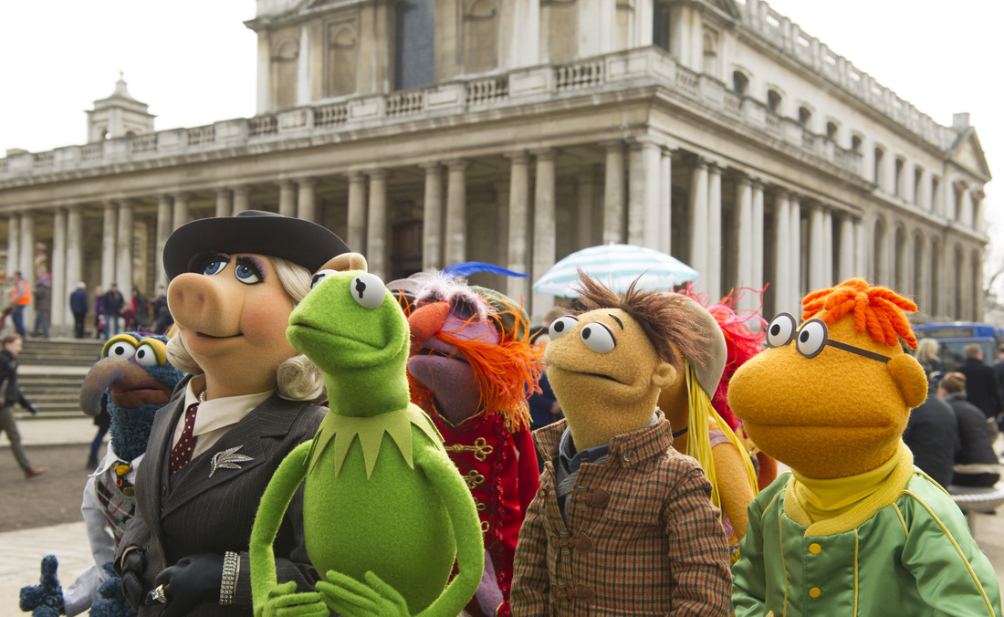 Muppets Most Wanted - Kermit - Miss Piggy - Scooter - Gonzo - Walter