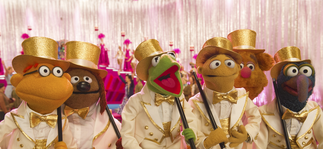 Muppets Most Wanted - Kermit -- Scooter - Gonzo - Walter - Fozzie - Rowlf