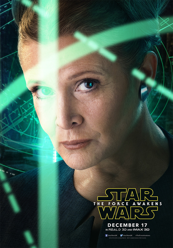 Star Wars The Force Awakens character poster