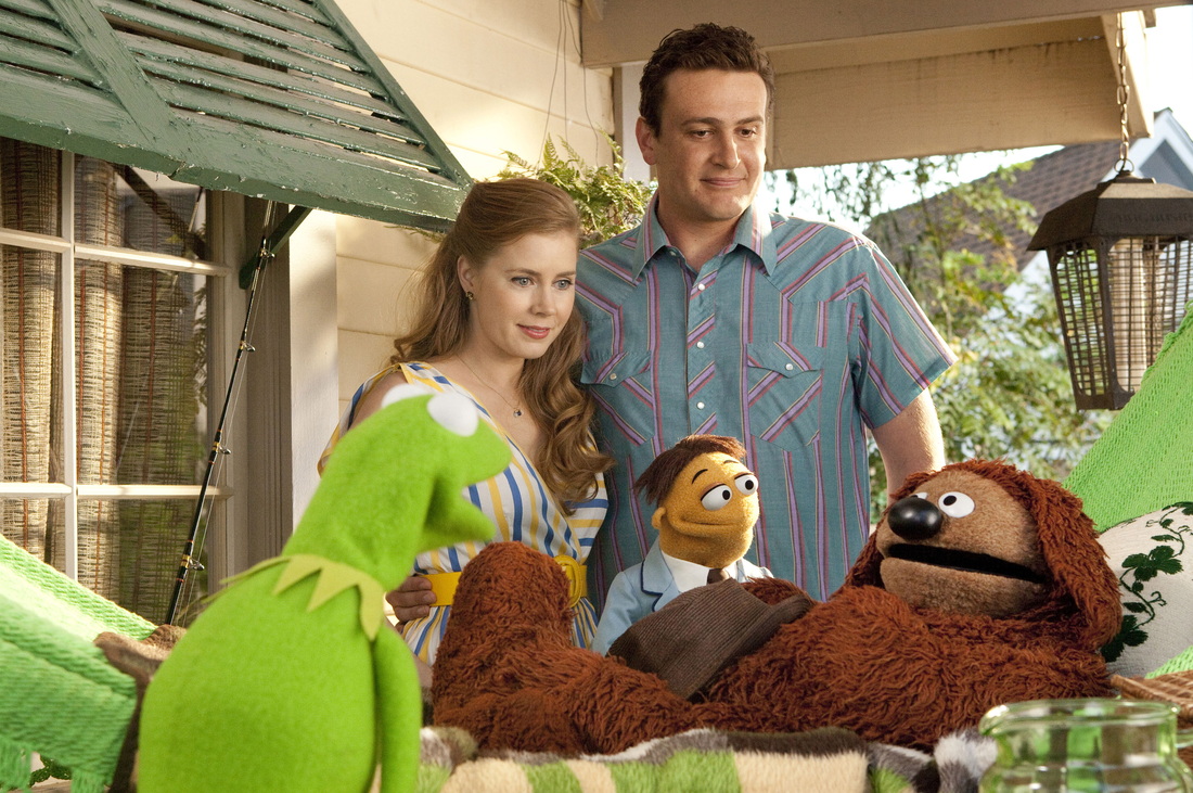 The Muppets - Kermit - Jason Segel - Amy Adams - Walter - Rowlf