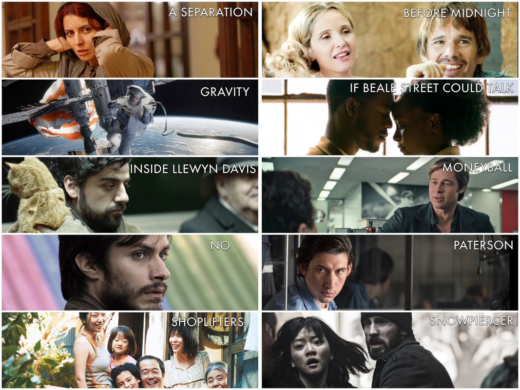 best movies of the decade 2010-2019