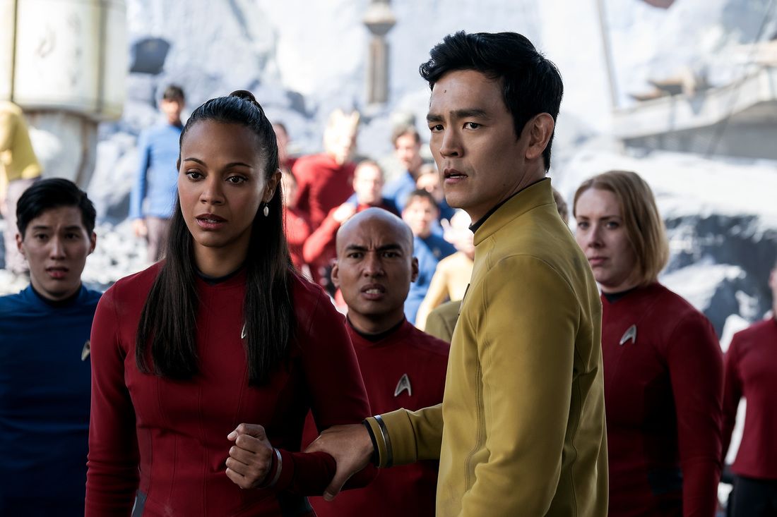 Star Trek Beyond,Zoe Saldana,John Cho